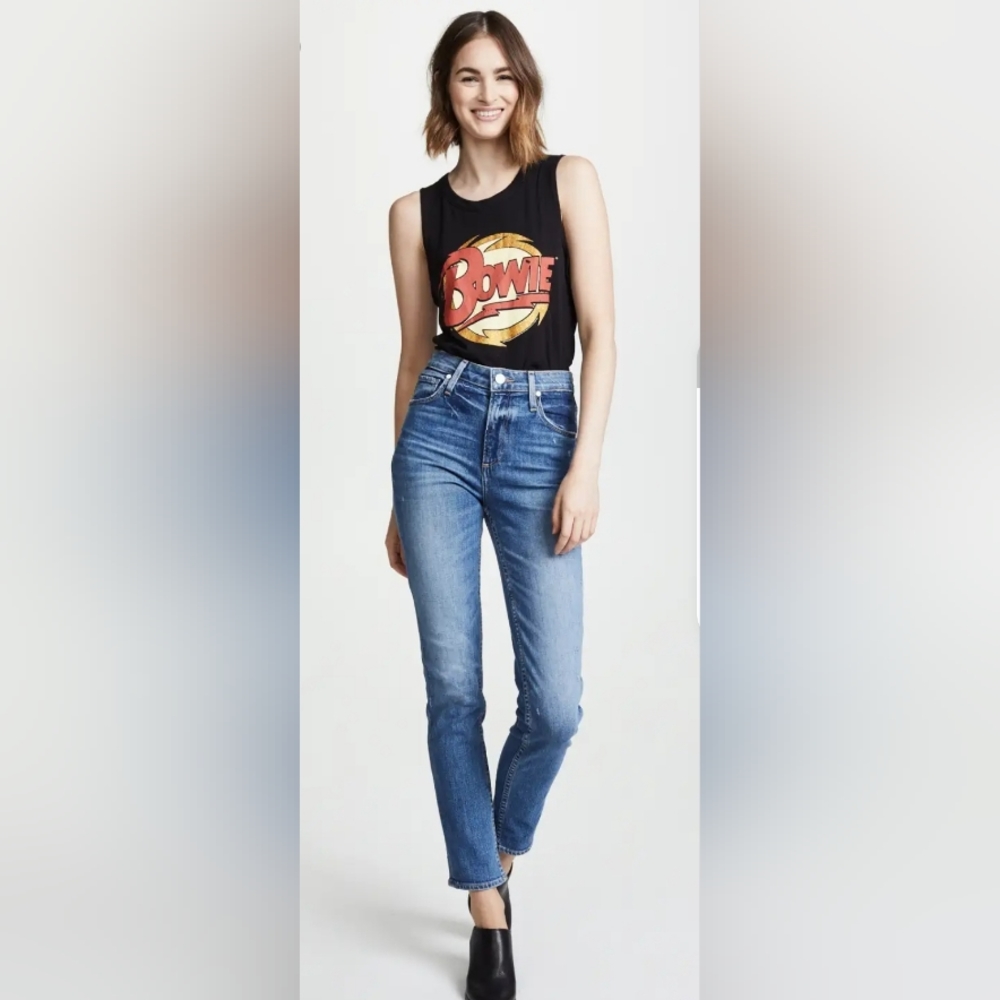 Paige high rise Sarah slim jeans Size 25